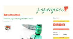 Desktop Screenshot of papergrace.com